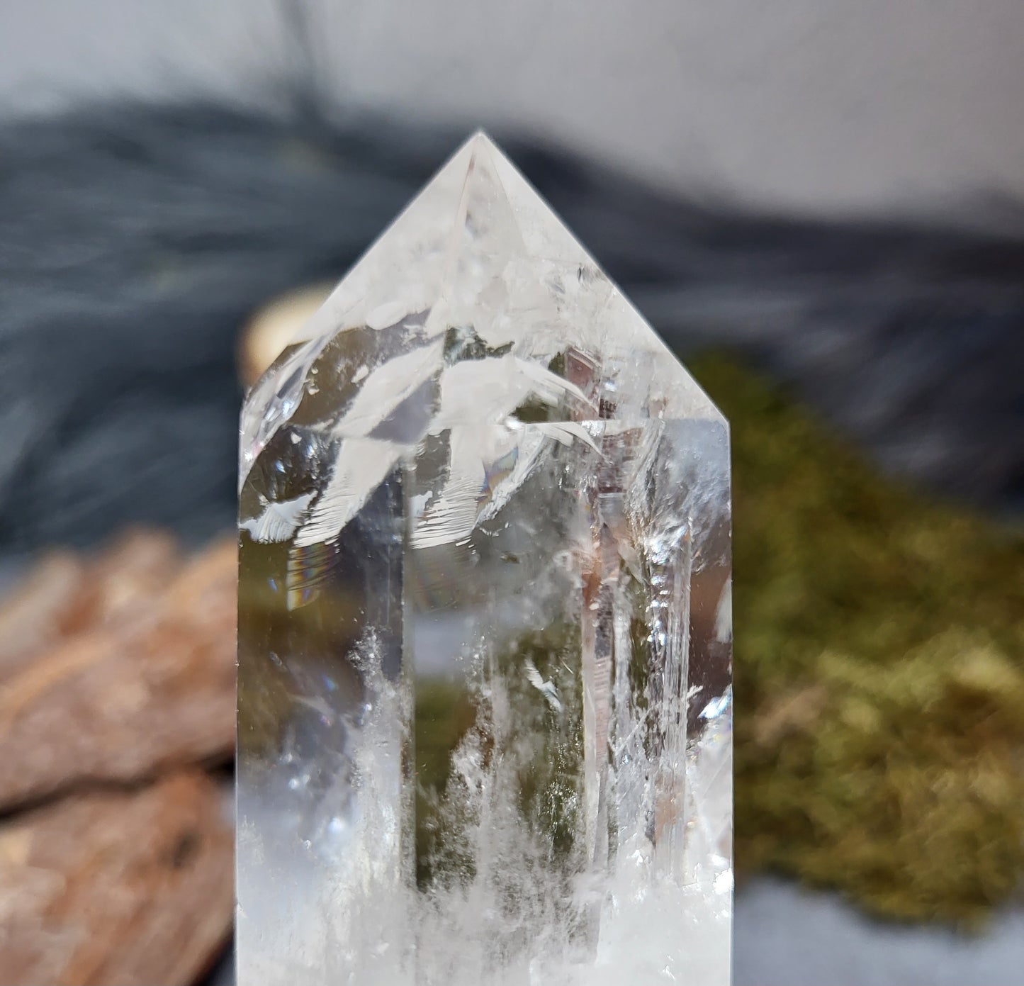 Bergkristall Spitze 'Einzelstück'